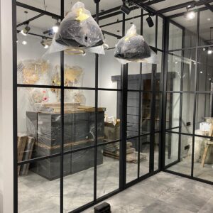 стеклянные офисные перегородки